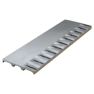 36" x 8" Multi-Trac 2-1/4" Spacing Bull Float Groover No Bracket