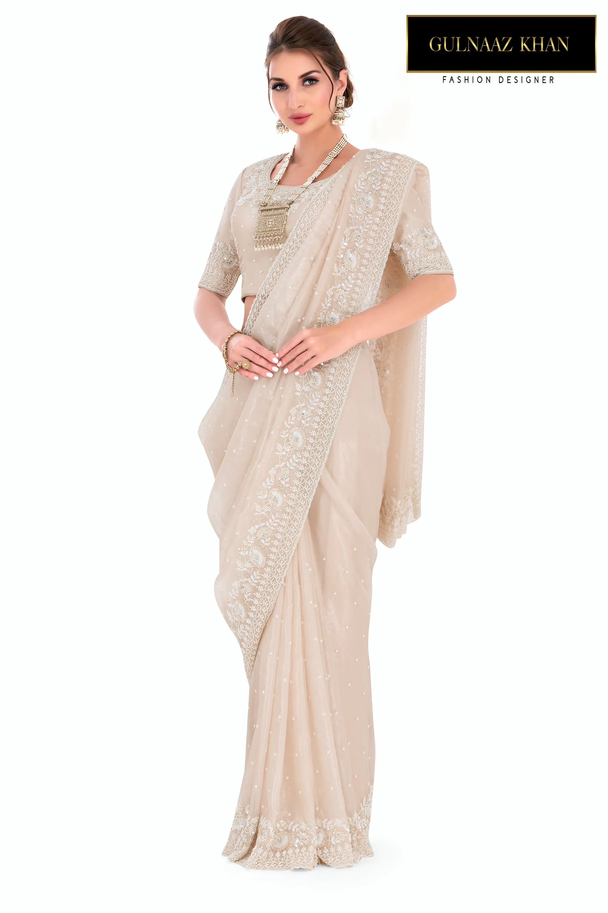 Aania - Threadwork Saree