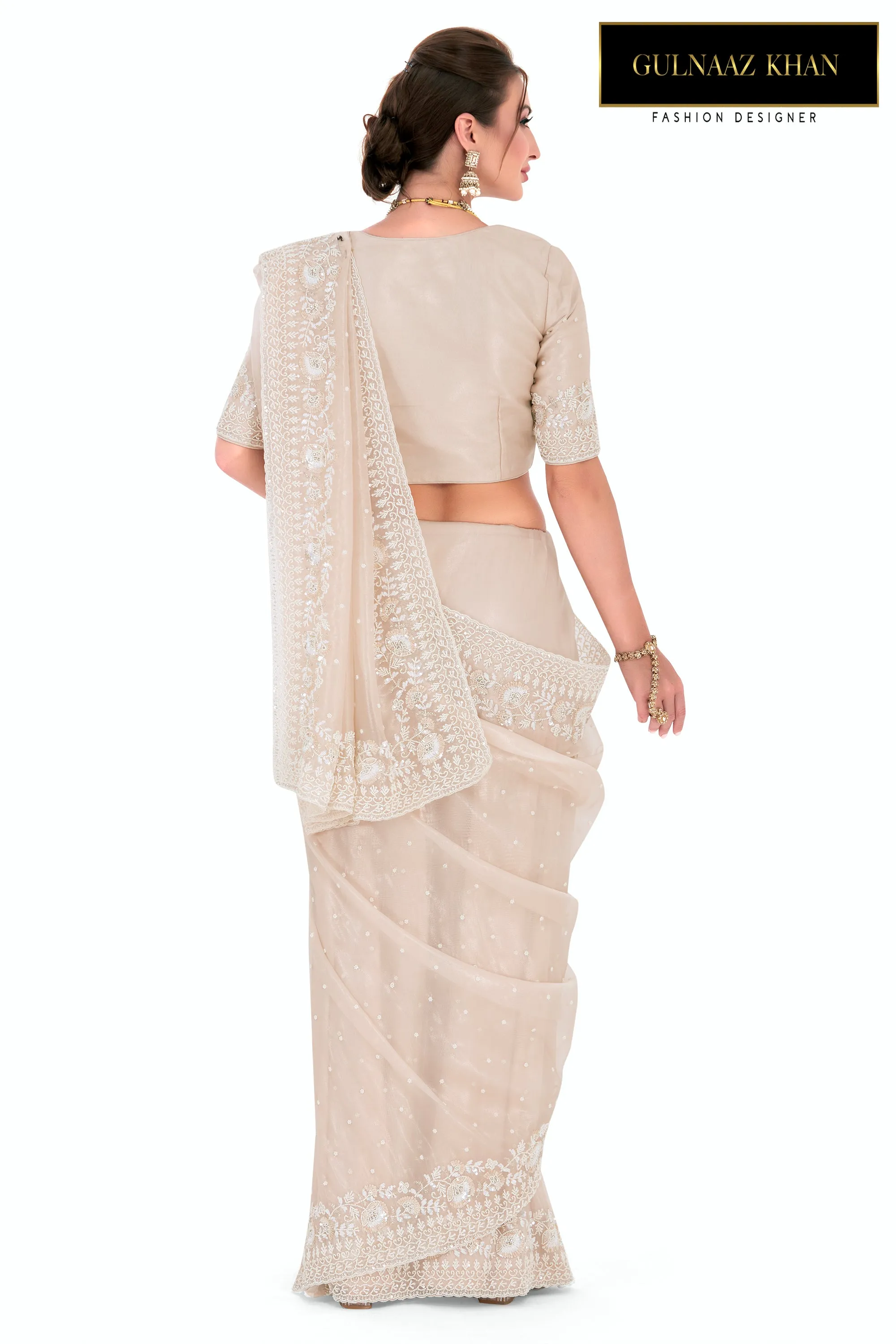 Aania - Threadwork Saree