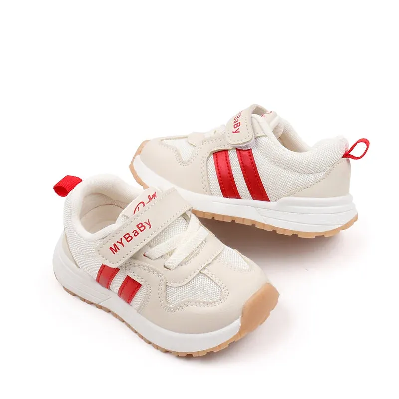 Baby athletic shoes with non-slip soles