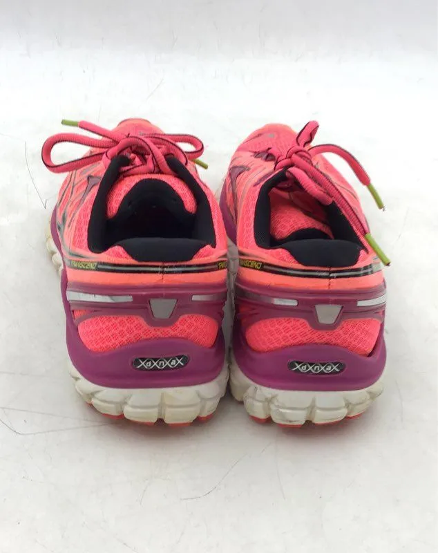 Brooks Women's Transcend Ultimate Ride Pink Purple Athletic Shoes - Size 10.5