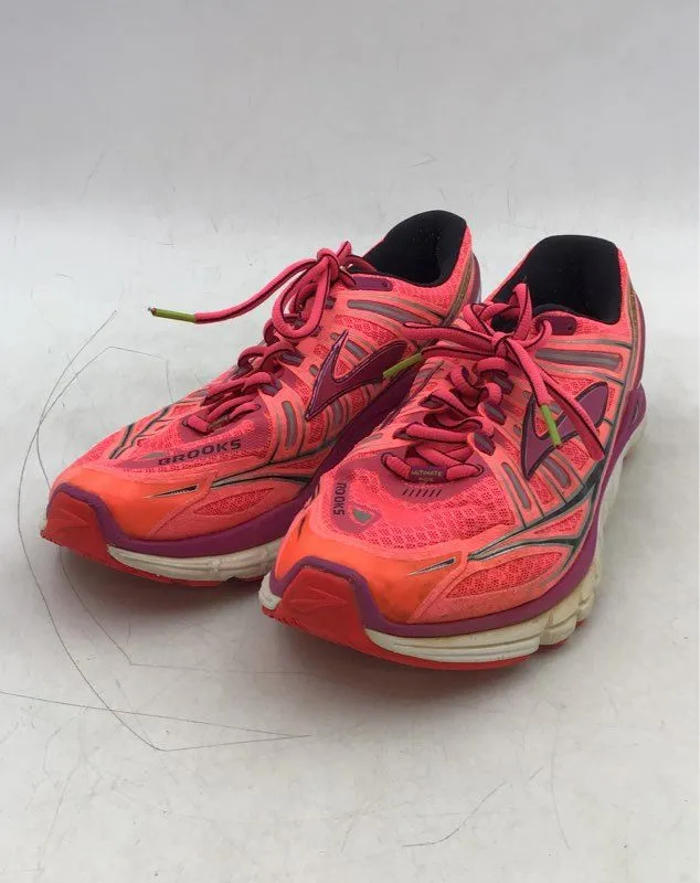 Brooks Women's Transcend Ultimate Ride Pink Purple Athletic Shoes - Size 10.5