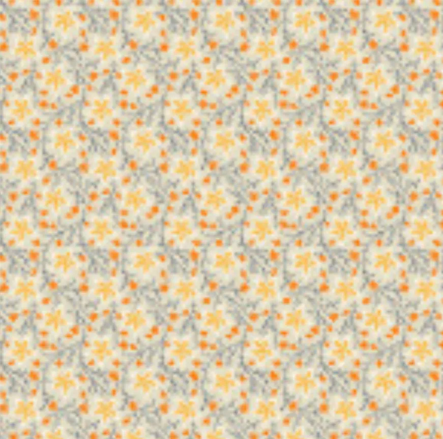 Circa Sharp Cheddar ~ Bloom Burst 54189-1 Bisque