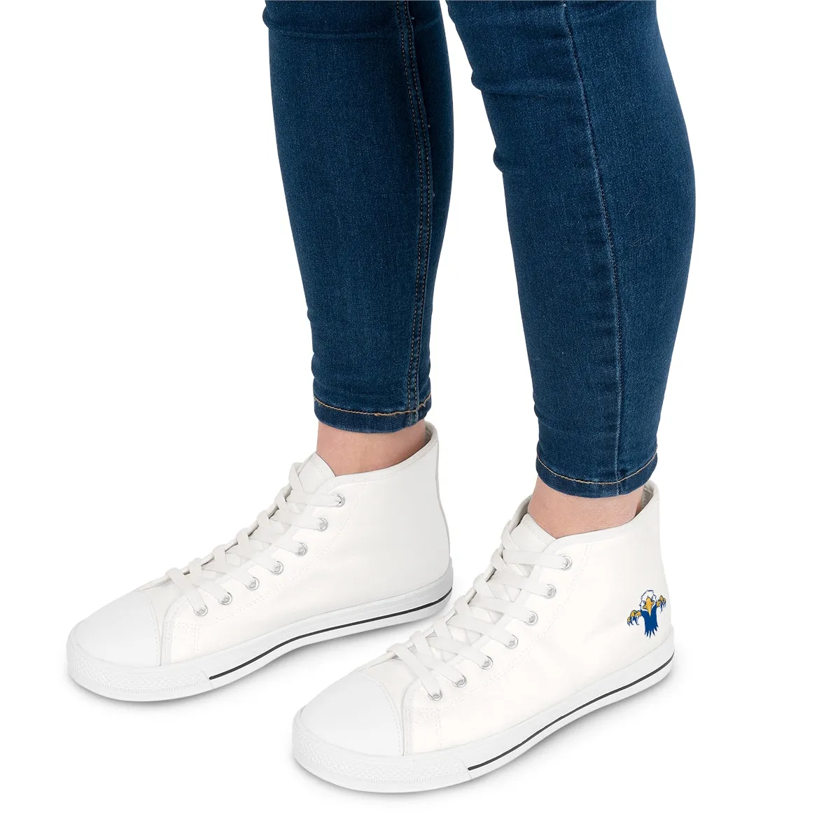 East Meck HS Women's High Top Sneakers