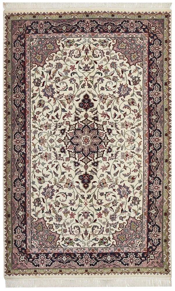 INDIAN HAND KNOTTED PERSIAN DESIGN-200X117CM