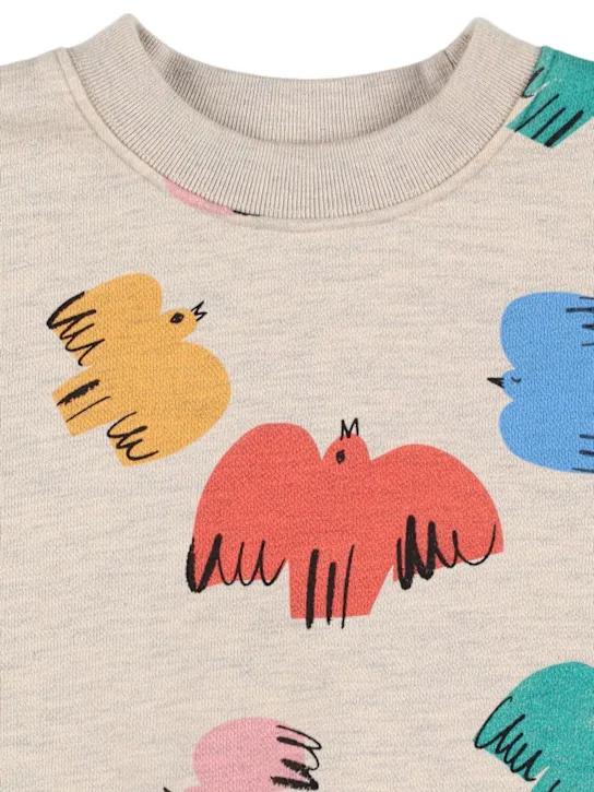 Jellymallow   Printed cotton crewneck sweatshirt 