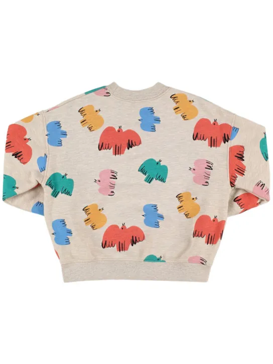 Jellymallow   Printed cotton crewneck sweatshirt 