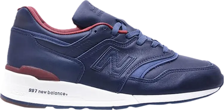 New Balance Horween Leather Co. Sneakers x 997 Made in USA 'Explorer', blue