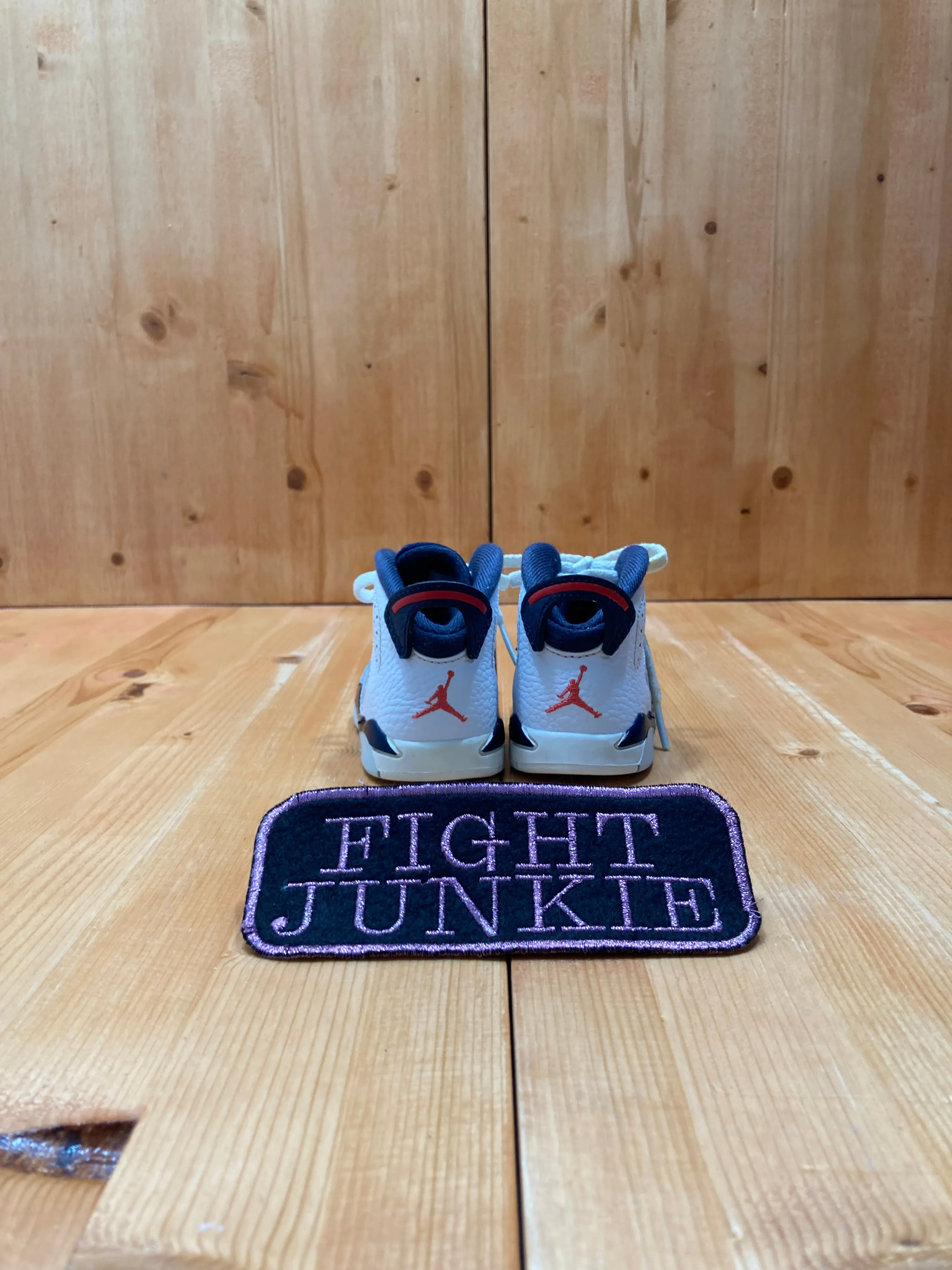 NEW! NIKE AIR JORDAN 6RETRO TD TINKER Kids Toddler Size 5C Shoes Sneakers White Gray 384667-104