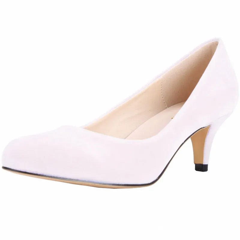 Pointed Toe Low Cut Shallow Mouth Stiletto Wedding Shoes