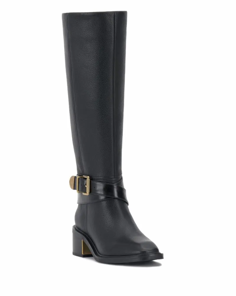 Vince Camuto Women's Gini Black/Soft Grain Nappa Cow Der M